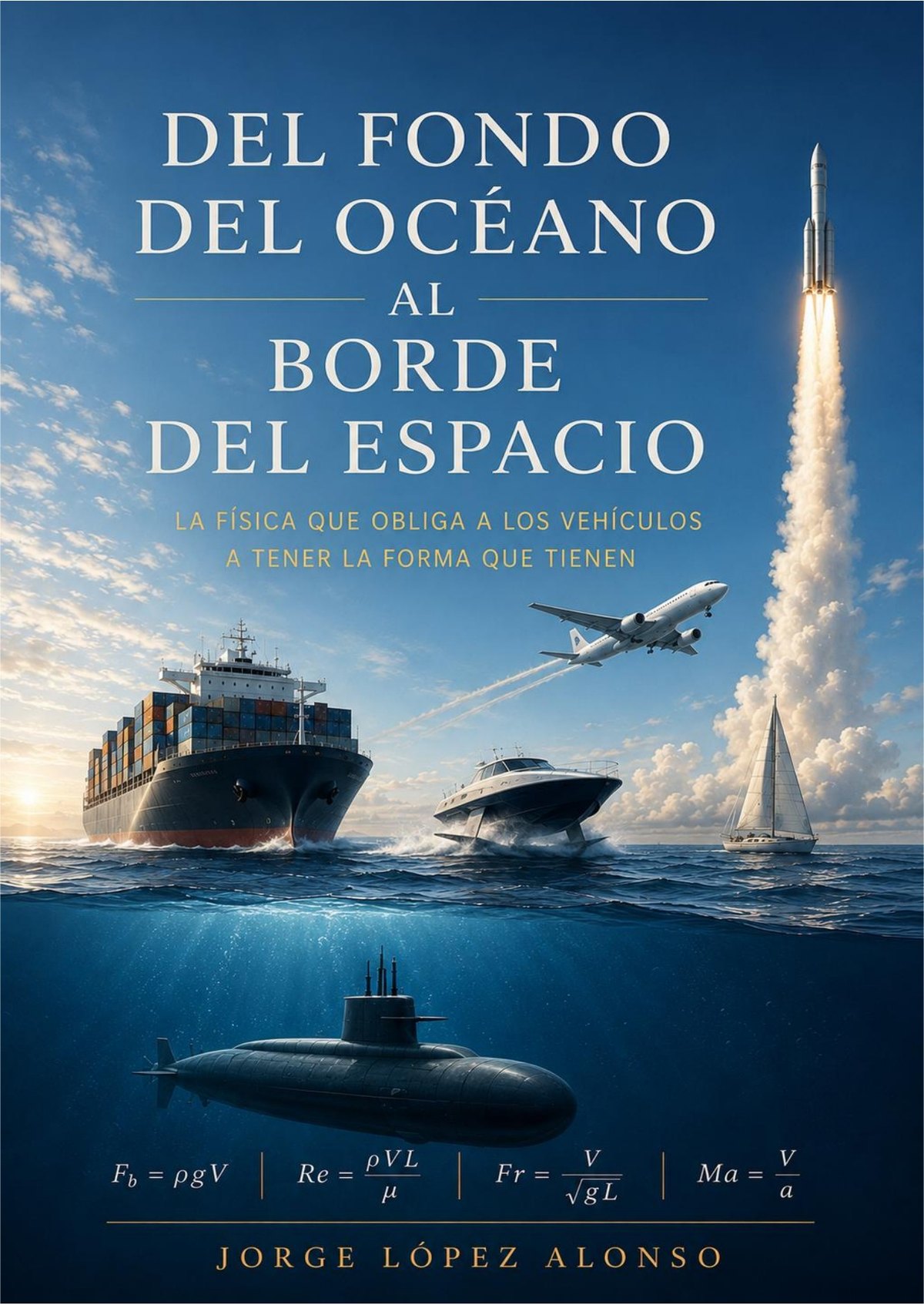 Portada del libro Del Fondo del Océano al Borde del Espacio, de Jorge López Alonso
