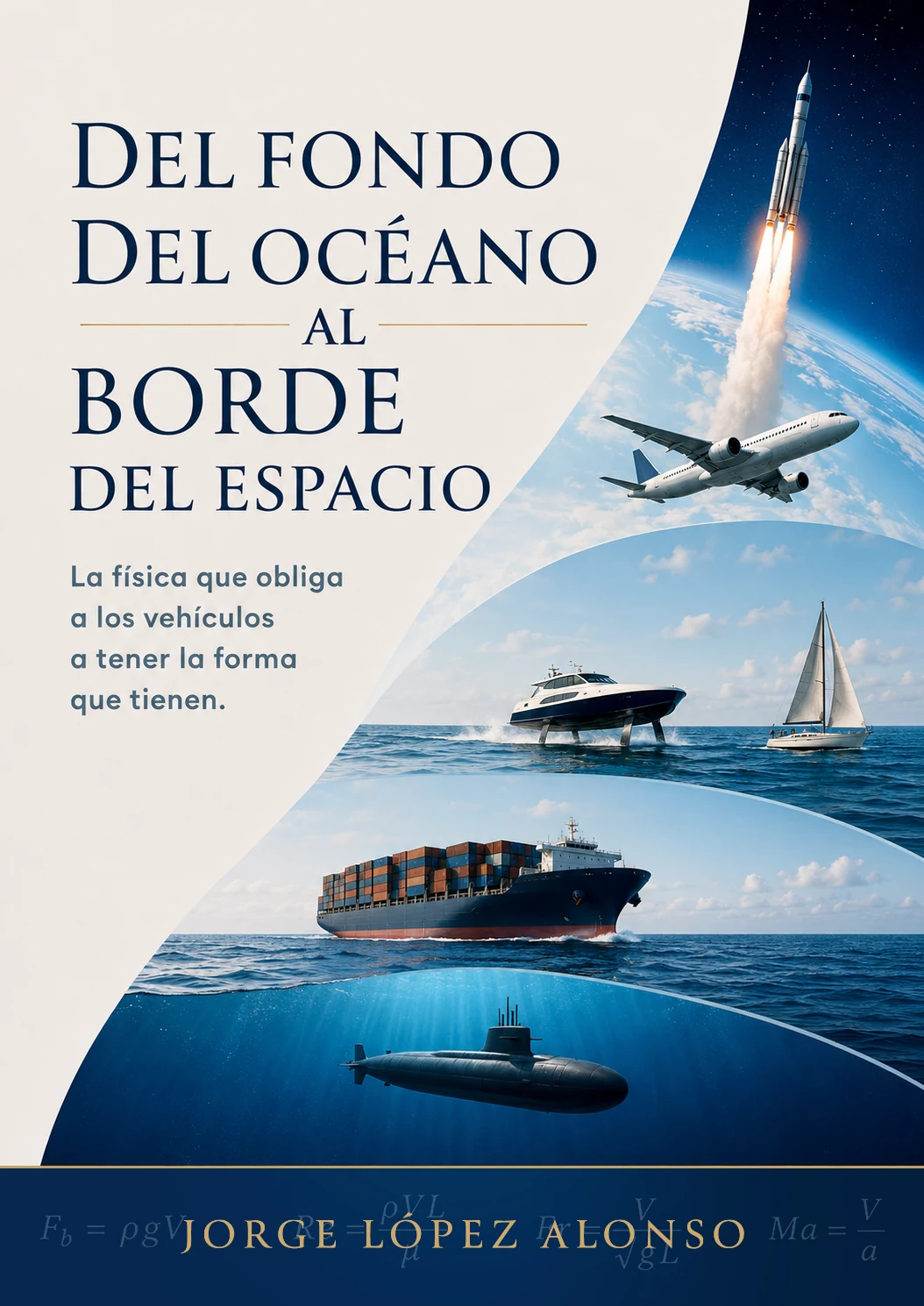 Portada del libro Del Fondo del Océano al Borde del Espacio, de Jorge López Alonso